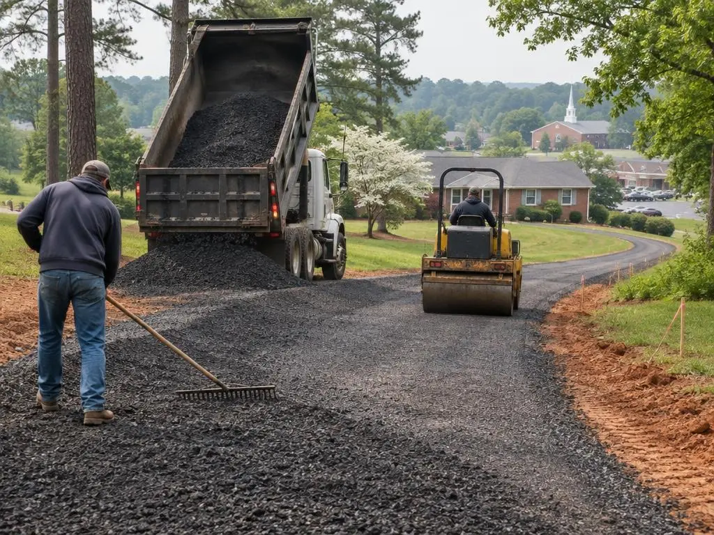 Asphalt Millings Driveways in Greensboro, NC
