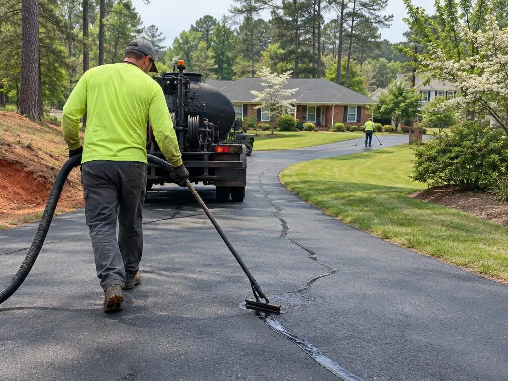 Sealcoating & Crack Sealing in Greensboro, NC